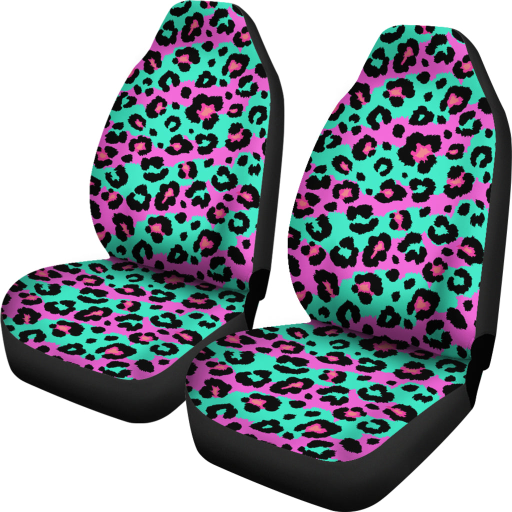 Painting Cheetah Art Print Car Seat Covers