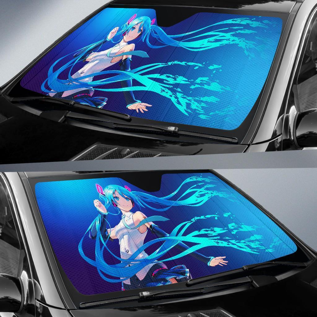 Anime Blue Auto Sun Shades Amazing Best Gift Ideas 2022