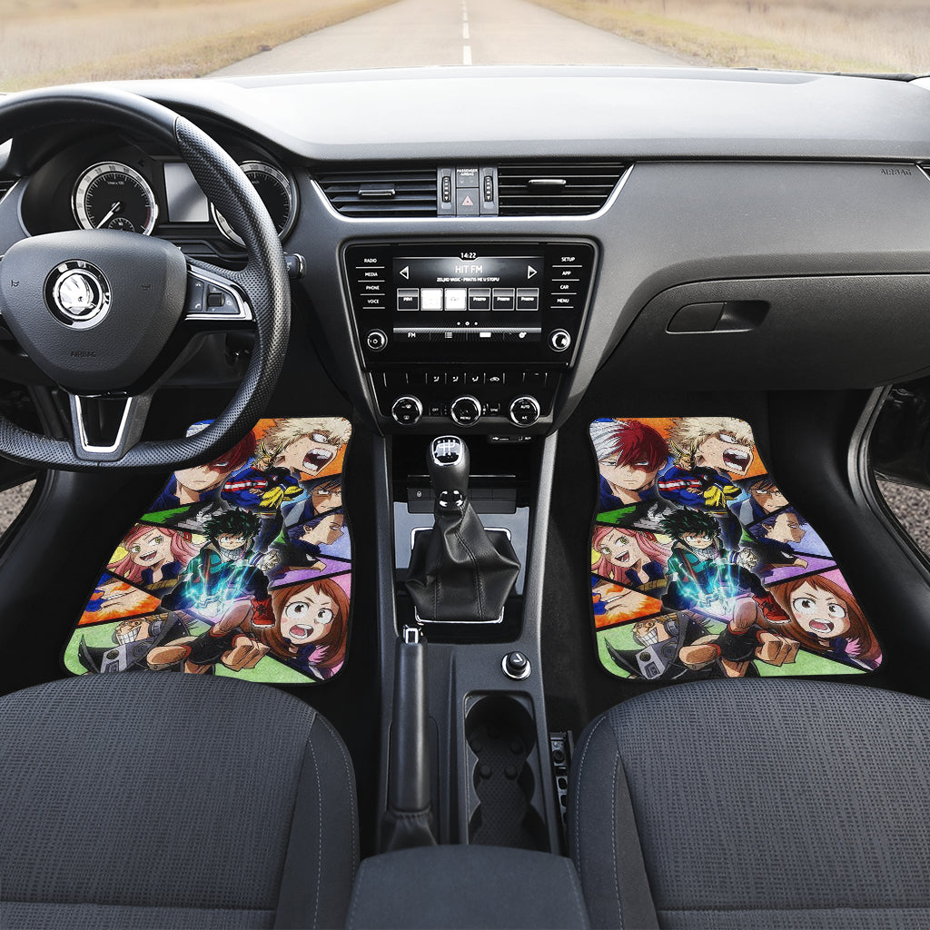 My Hero Academia 11 Anime Car Floor Mats Custom Car Accessories Car Decor 2021