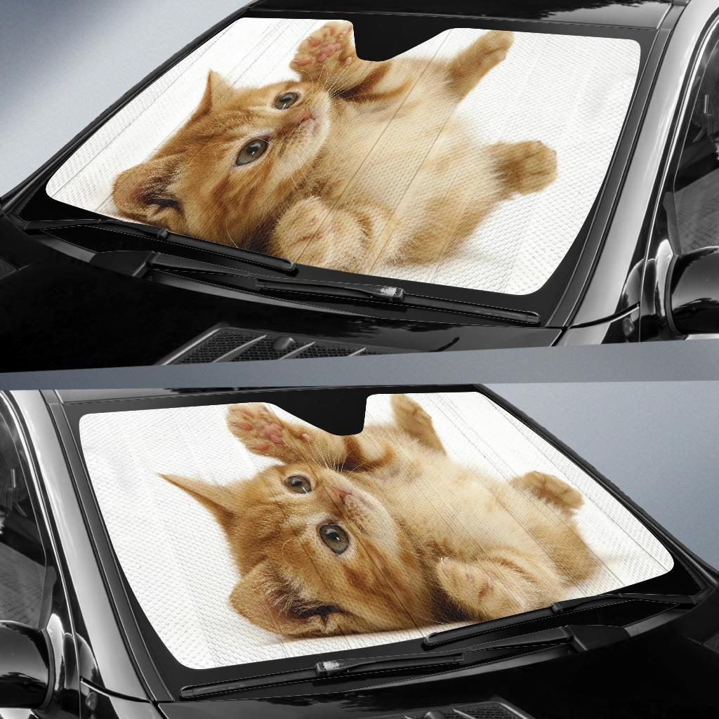 Cute Cat Auto Sun Shades Amazing Best Gift Ideas 2022