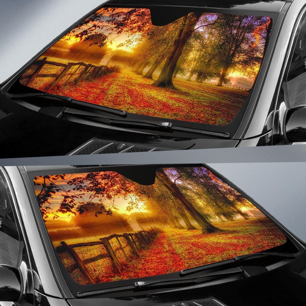 Autumn Art Car Sun Shade Gift Ideas 2022