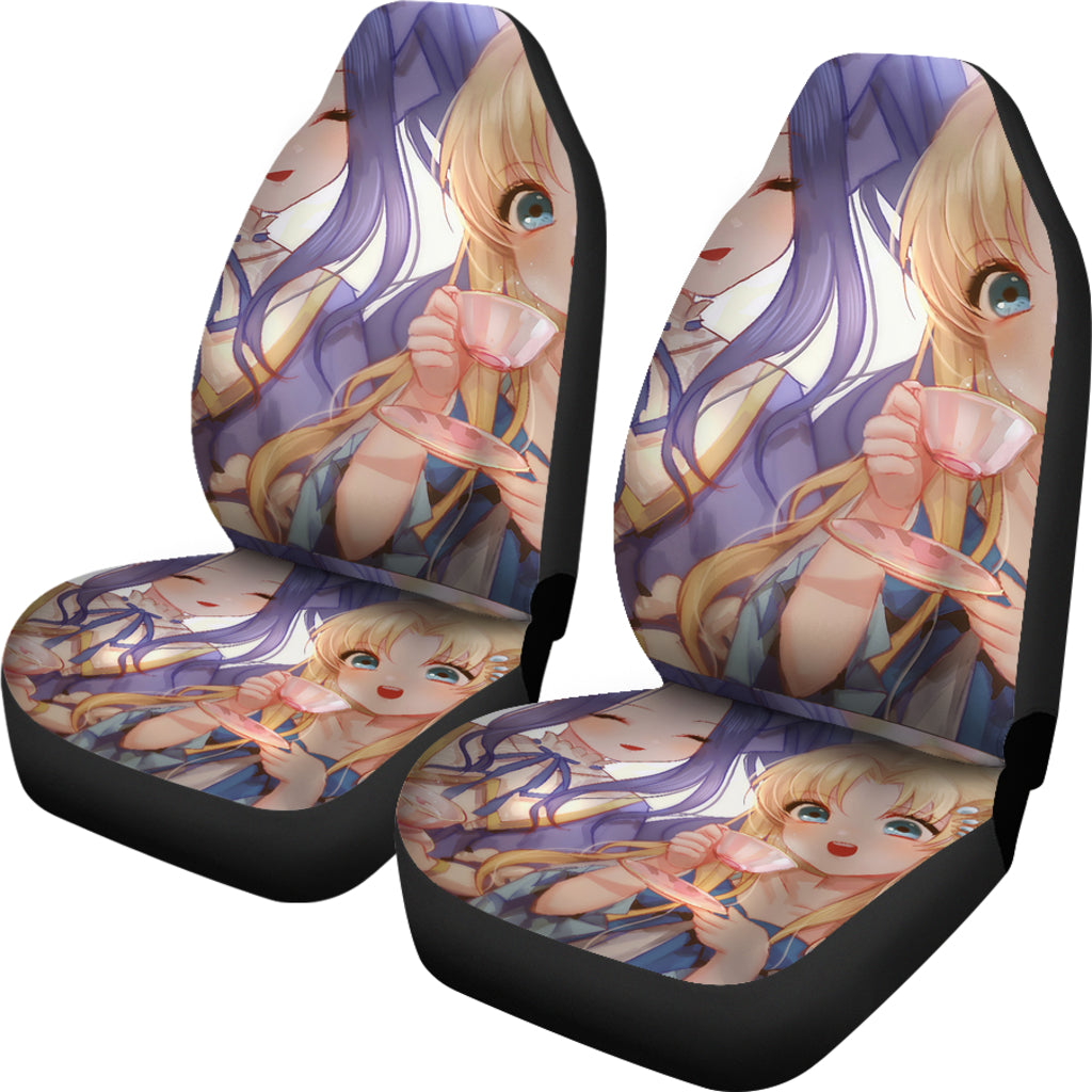 Melty And Filo Tate No Yuusha No Nariagari Anime Manga Car Seat Covers