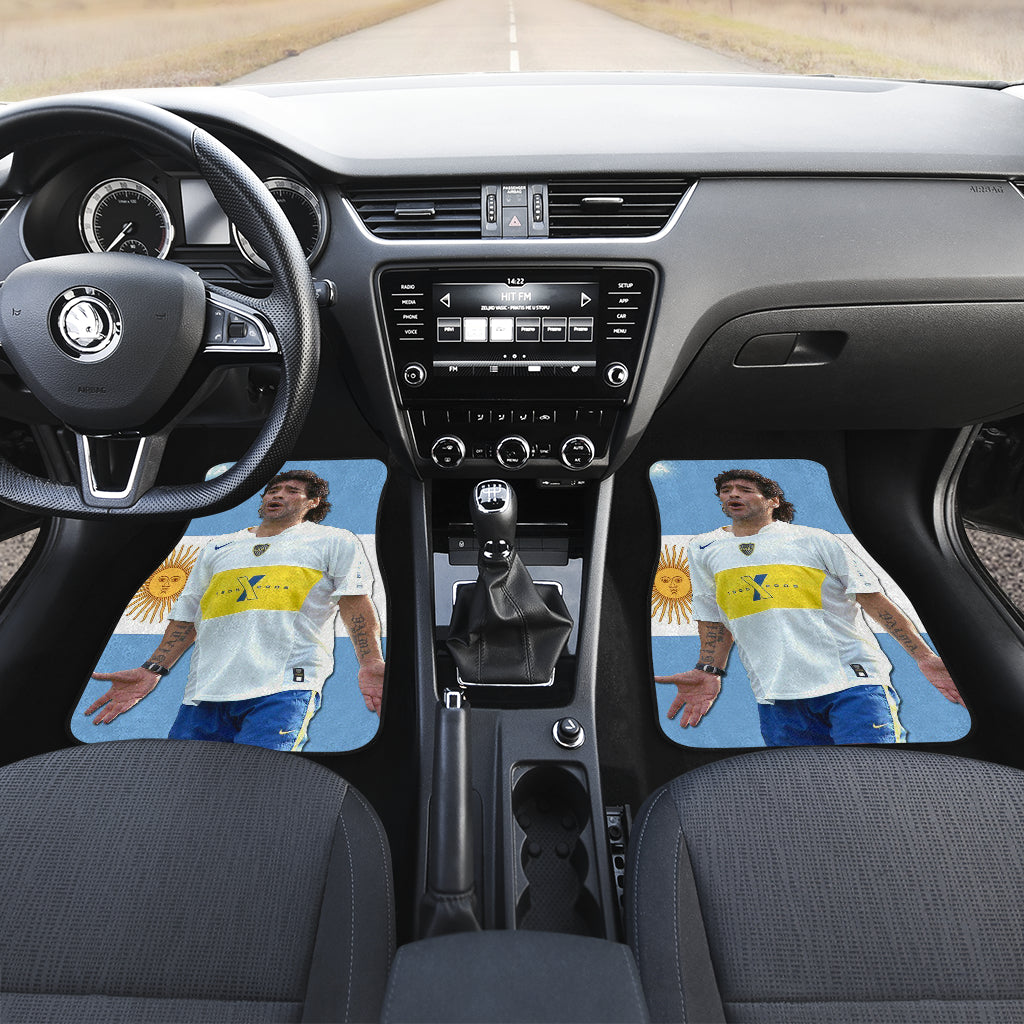 Diego Armando Maradona 10 Rip 1969 2022 70 Car Floor Mats Custom Car Accessories Car Decor 2022