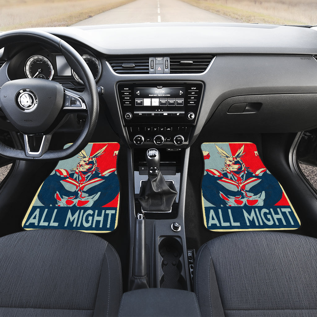 All Might My Hero Academia 8 Anime Car Floor Mats Custom Car Accessories Car Decor 2021