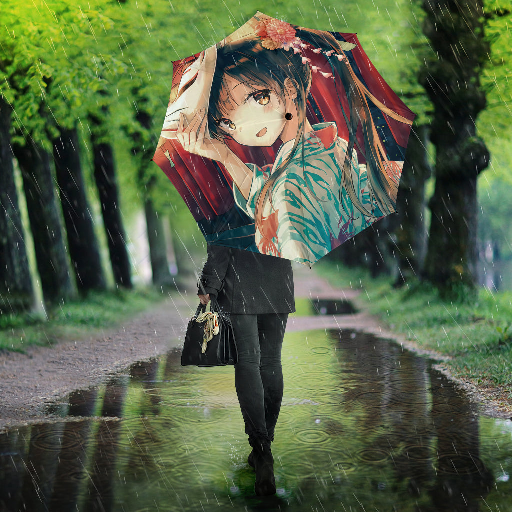 Anime Girl Umbrella 2021