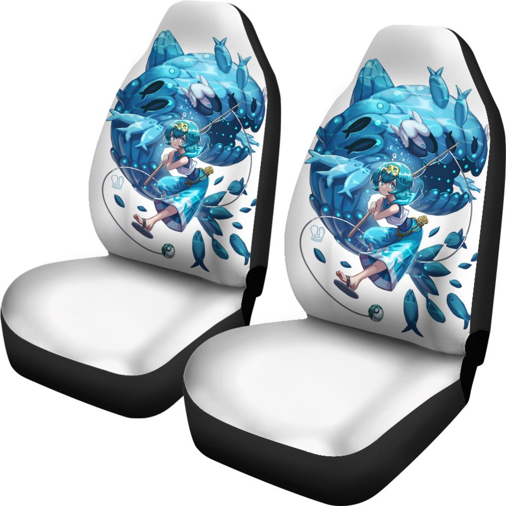 Pokemon Lana And Wishiwashi Seat Covers