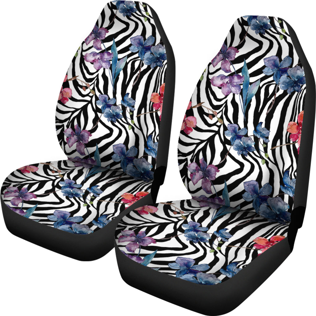 New Flower Zebra Seat Covers