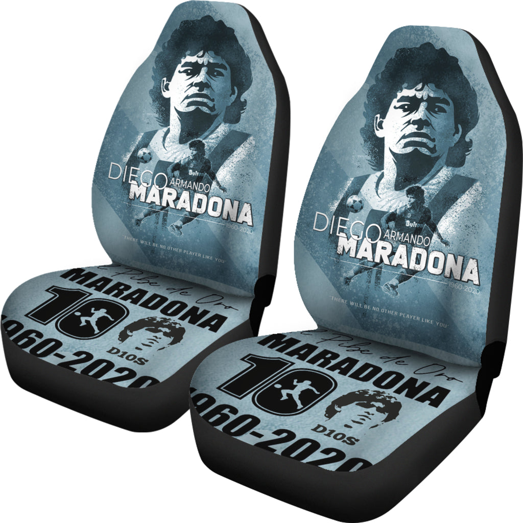 Cool Diego Armando Maradona 10 Rip 1969 2022 Car Seat Covers Gift For Fooball