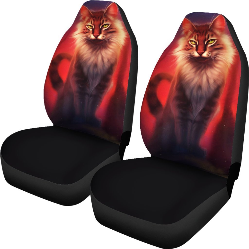 Wild Cat Art Seat Covers