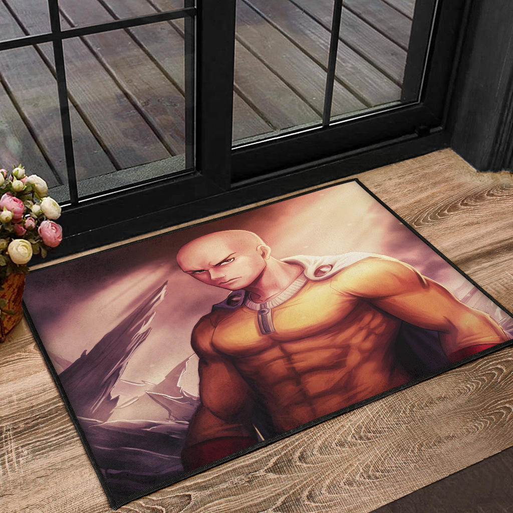 Saitama One Punch Man 2022 Door Mats