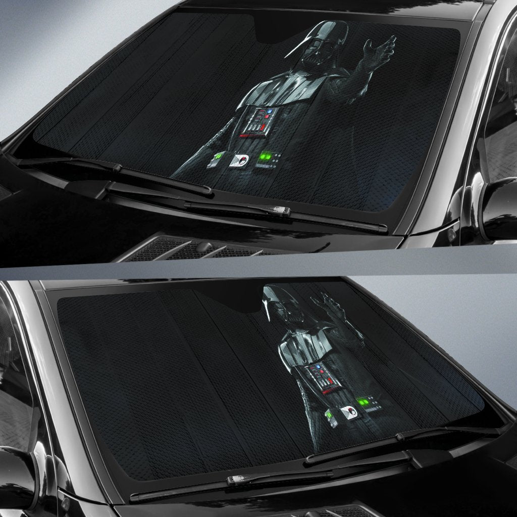 Starwar In Black Theme Car Auto Sunshades Amazing Best Gift Ideas 2022