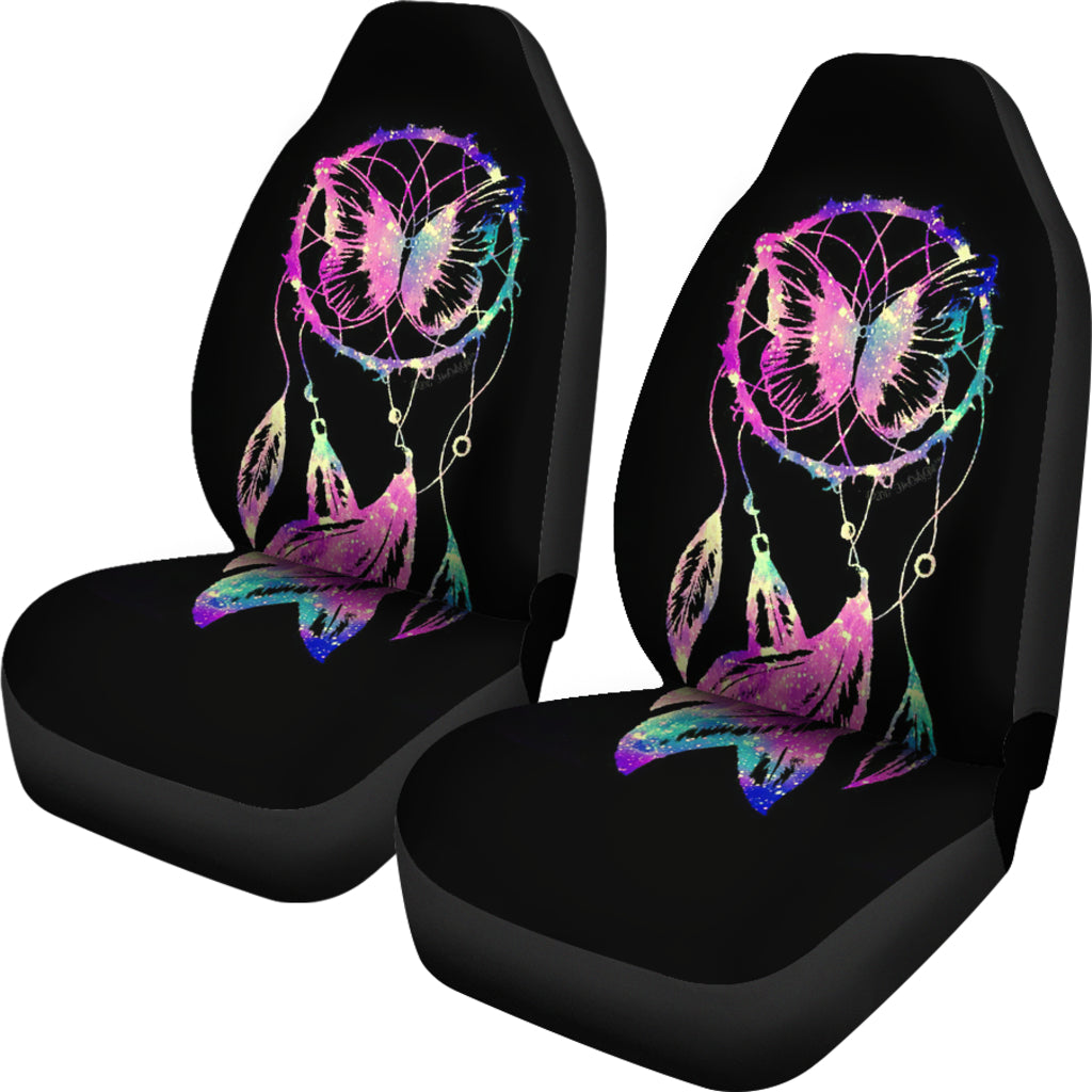 Rainbow Butterfly Car Seat Covers