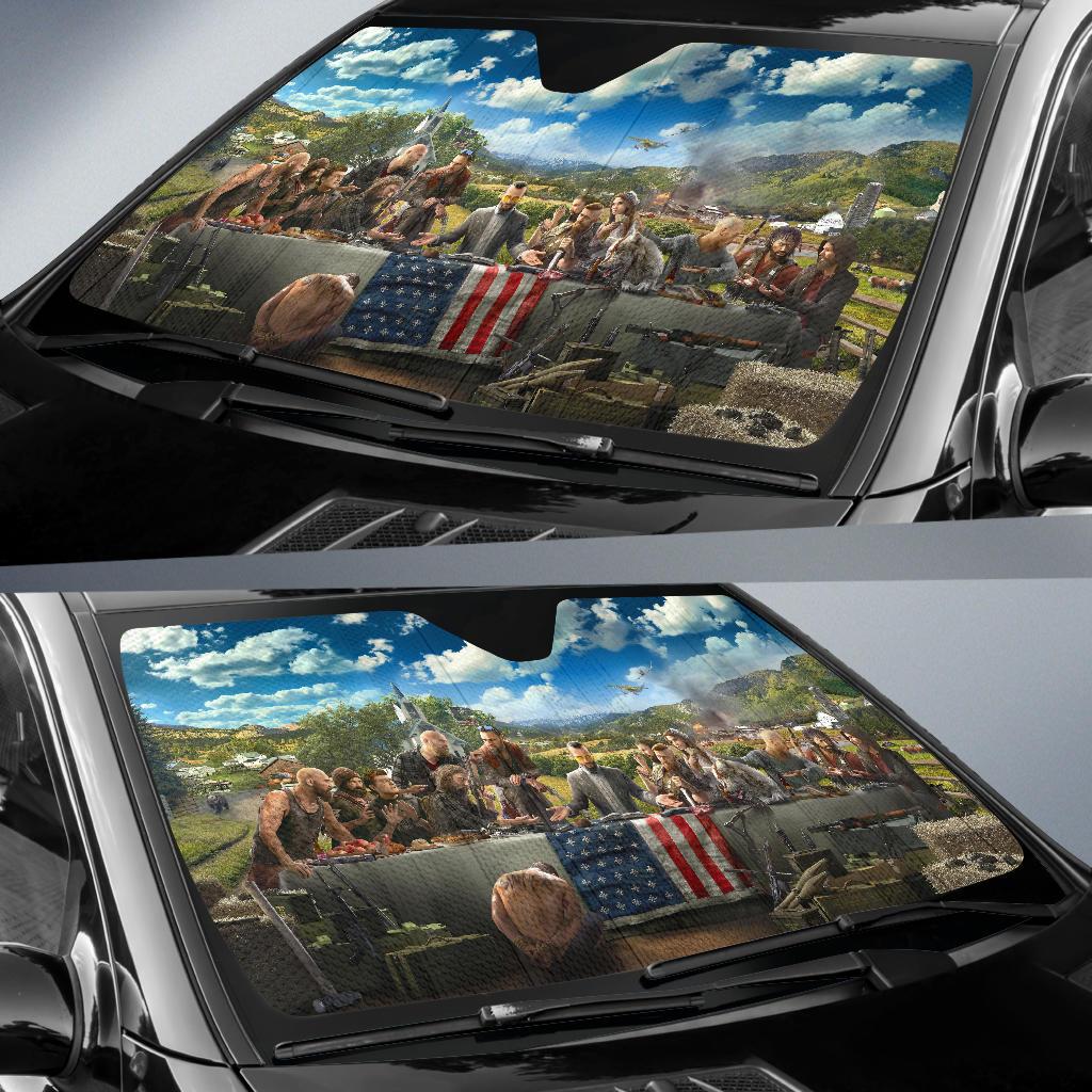 The Last Supper Far Cry 5 Auto Sun Shades Amazing Best Gift Ideas 2021