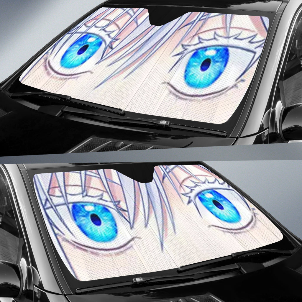 Satoru Gojo Jujutsu Kaisen Anime 1 Custom Car Auto Sunshade