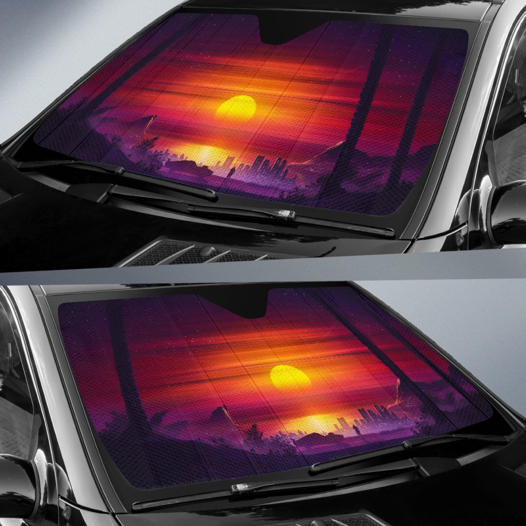 Digital Art Sunset Sun Shade Gift Ideas 2021