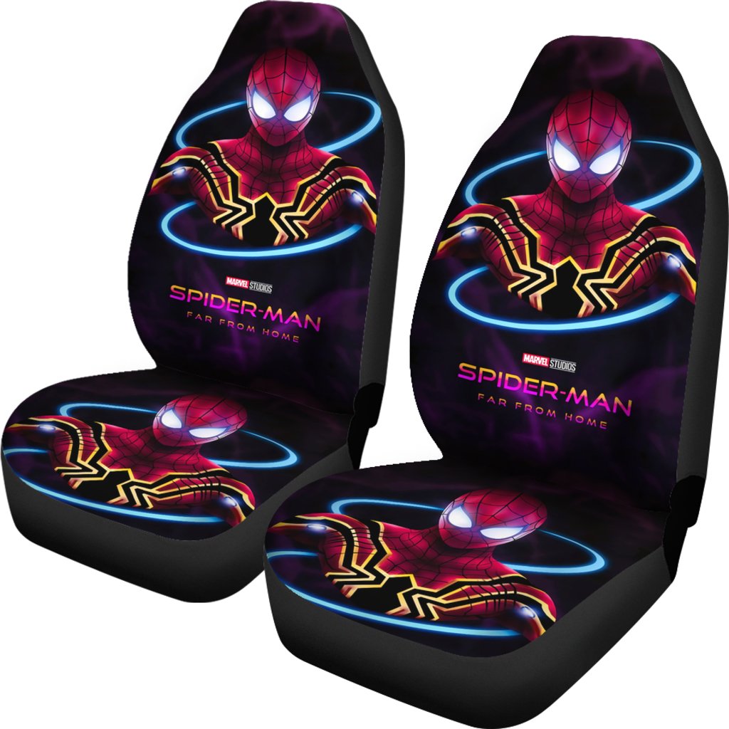 Spiderman Far From Home Seat Covers 1