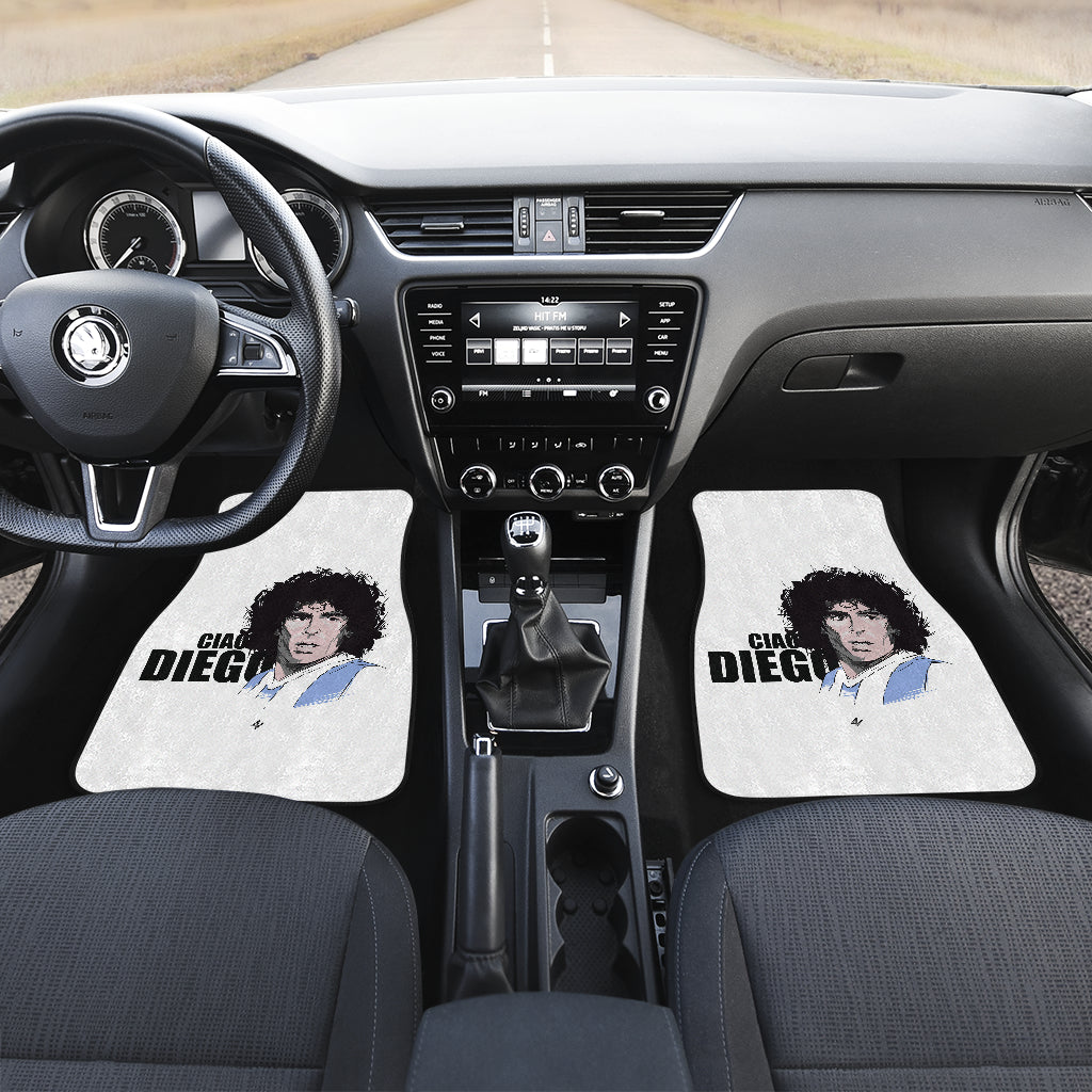 Diego Armando Maradona 10 Rip 1969 2022 39 Car Floor Mats Custom Car Accessories Car Decor 2022