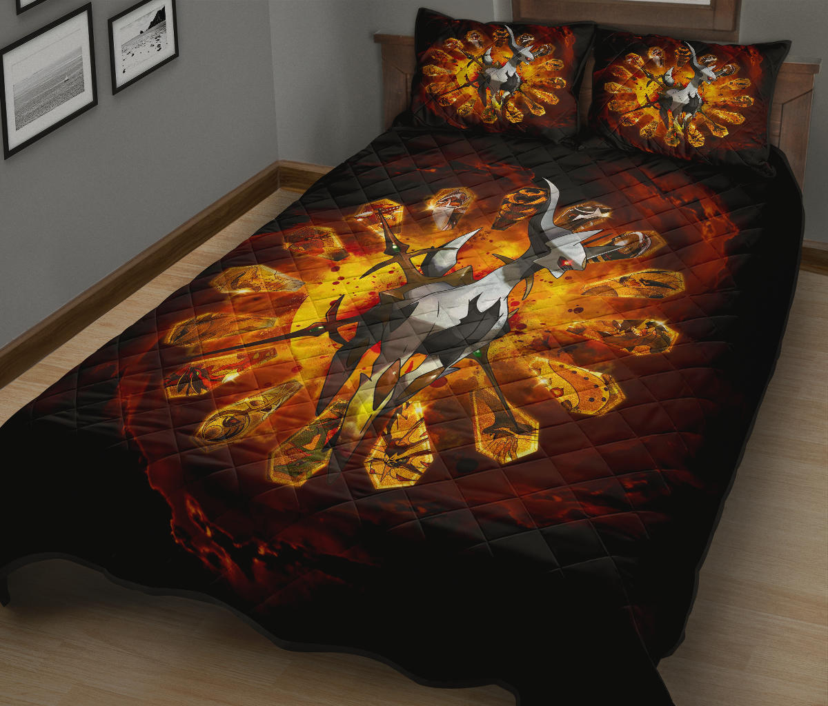 Pokemon Legends Arceus Custom Quilt Bed Sets