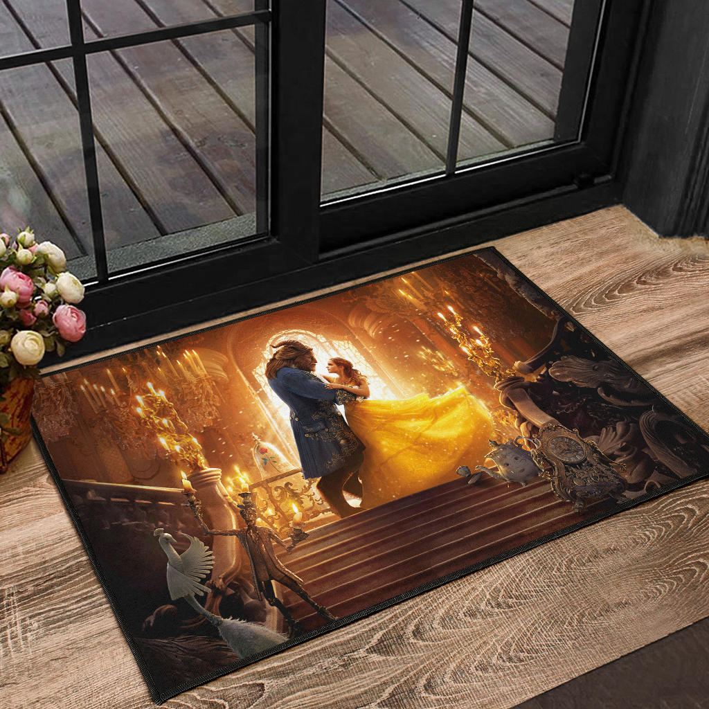 Beauty And The Beast Door Mats