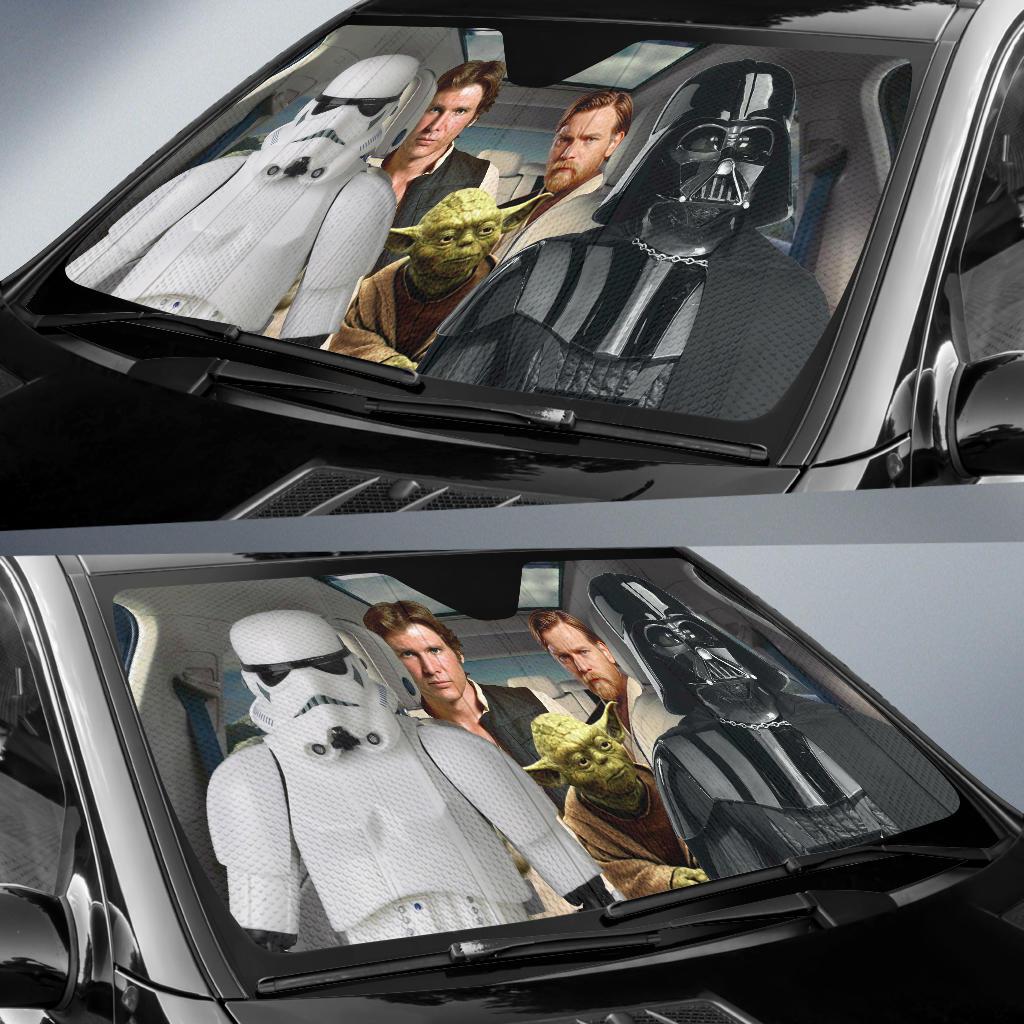 Starwar Auto Sun Shades Amazing Best Gift Ideas 2021