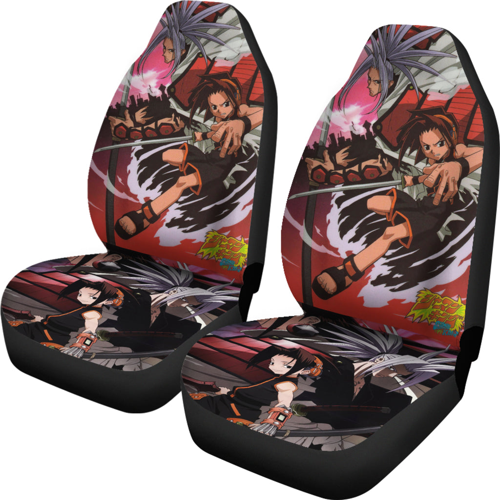 Samurai Asakura Art Yoh Shaman King Car Seat Covers Gift For Fan Anime