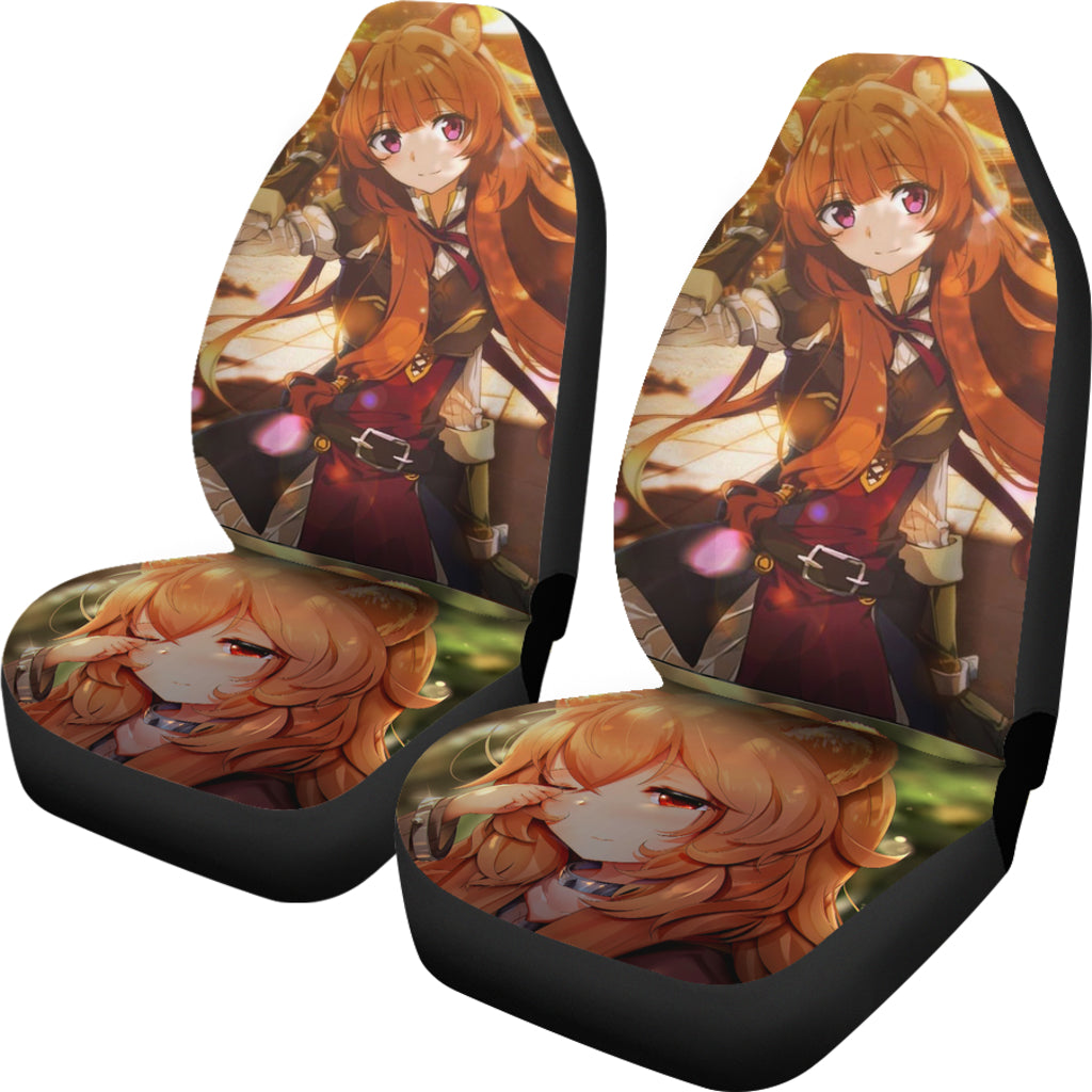 Smile Raphtalia Tate No Yuusha No Nariagari Anime Manga Car Seat Covers