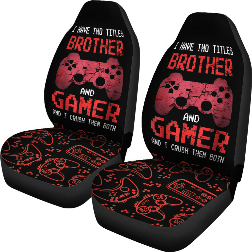 Video Games Gift For Boys Brother Son Car Seat Covers