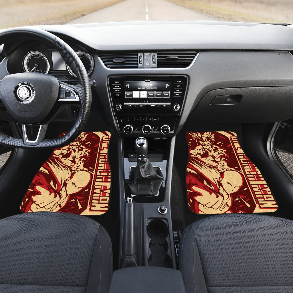 One Punch Man 2 Car Floor Mats Custom Car Accessories Car Decor 2022