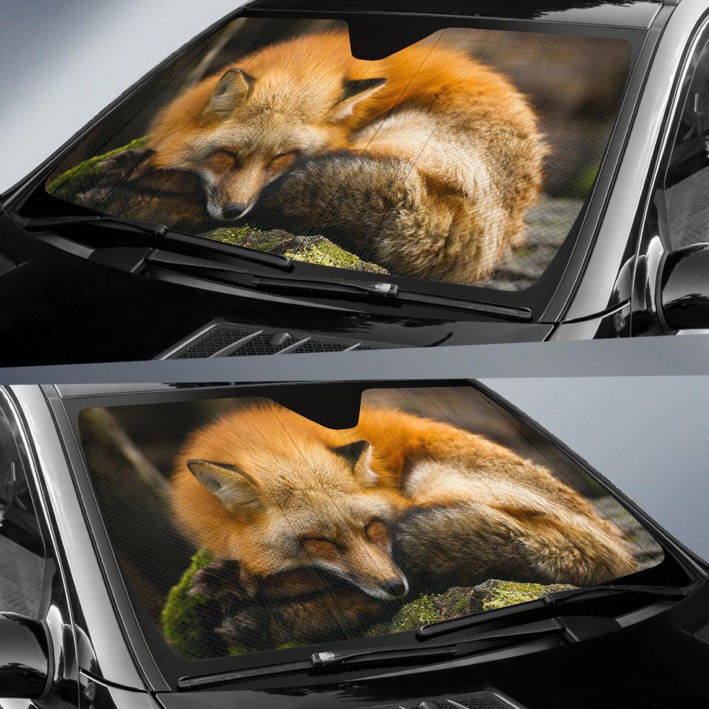 Red Fox Hd Car Sun Shade Gift Ideas 2021