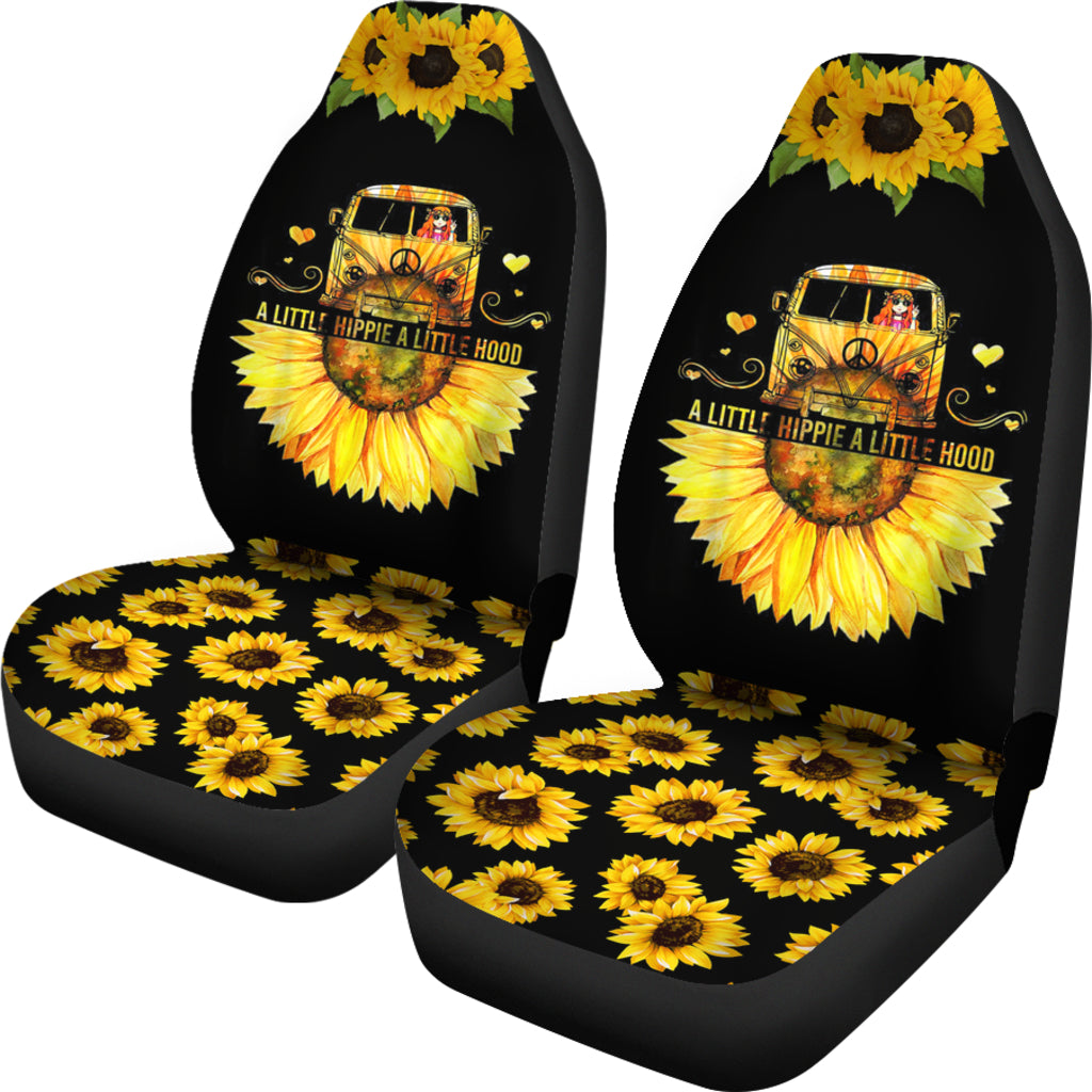 Sunflower A Little Hippie A Little Hood Car Seat Covers