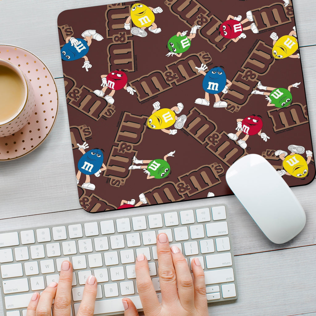 Chocolate M&M Mouse Pads Office Decor Office Gift 2021