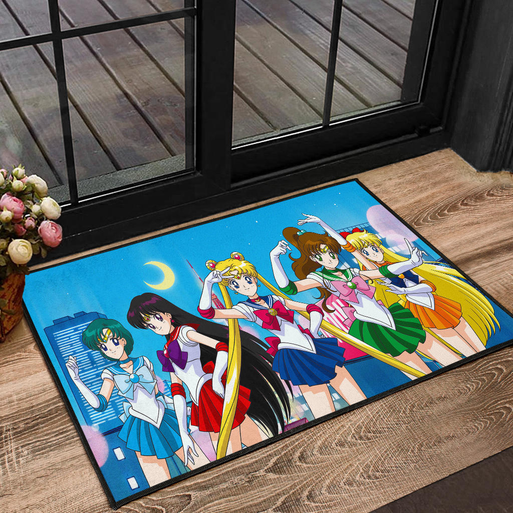 Vintage Sailor Moon Anime Door Mats