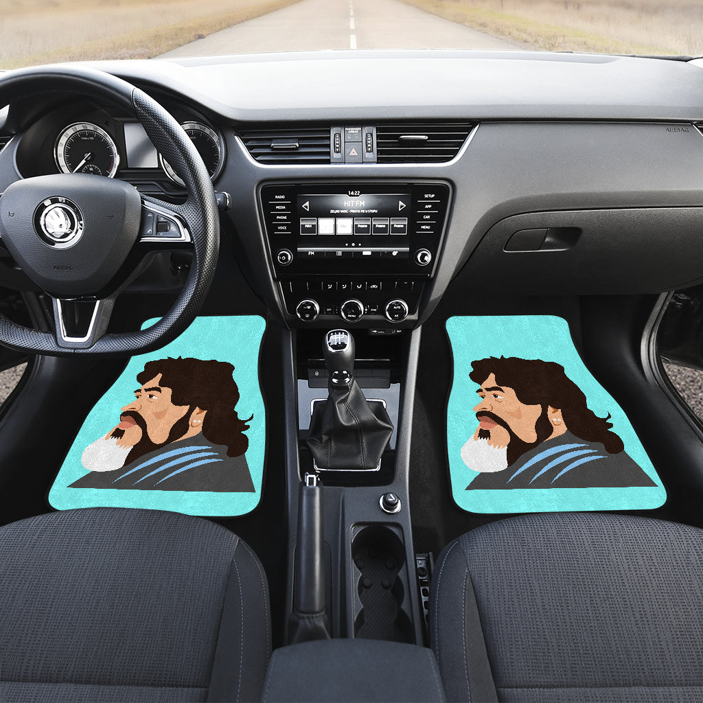 Diego Armando Maradona 10 Rip 1969 2022 40 Car Floor Mats Custom Car Accessories Car Decor 2022