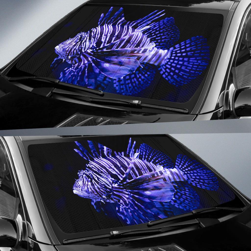 Lionfish Underwater Hd 5K Car Sun Shade Gift Ideas 2021