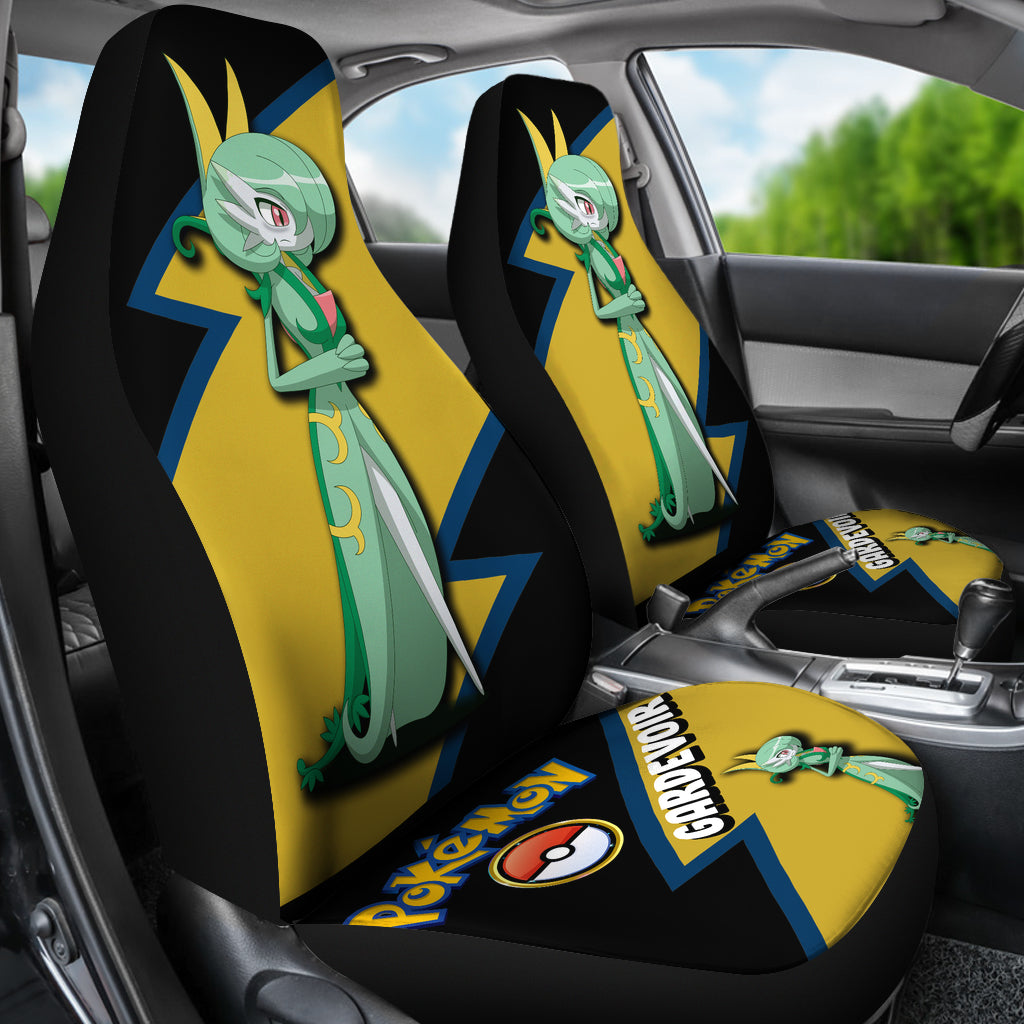 Gardevoir Car Seat Covers Custom Anime Pokemon Car Accessories