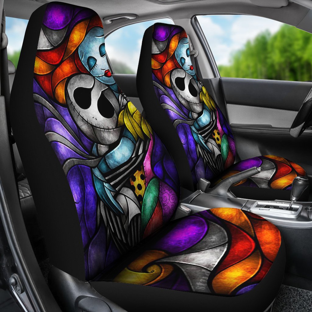 Nightmare Before Christmas Art Car Seatscovers Amazing Best Gift Idea