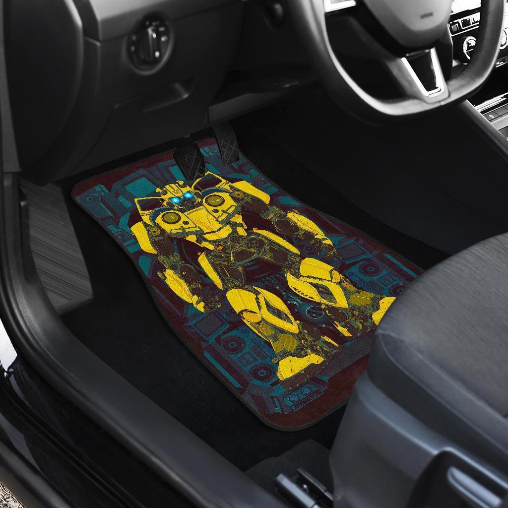 Bumblebee Poster Project Robot Transformer Car Floor Mats