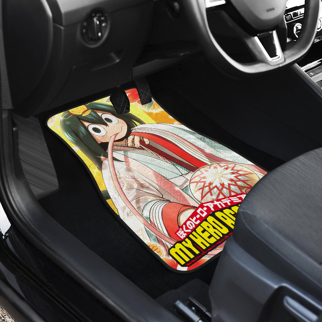 Tsuyu Asui 2 Anime Car Floor Mats Custom Car Accessories Car Decor 2022