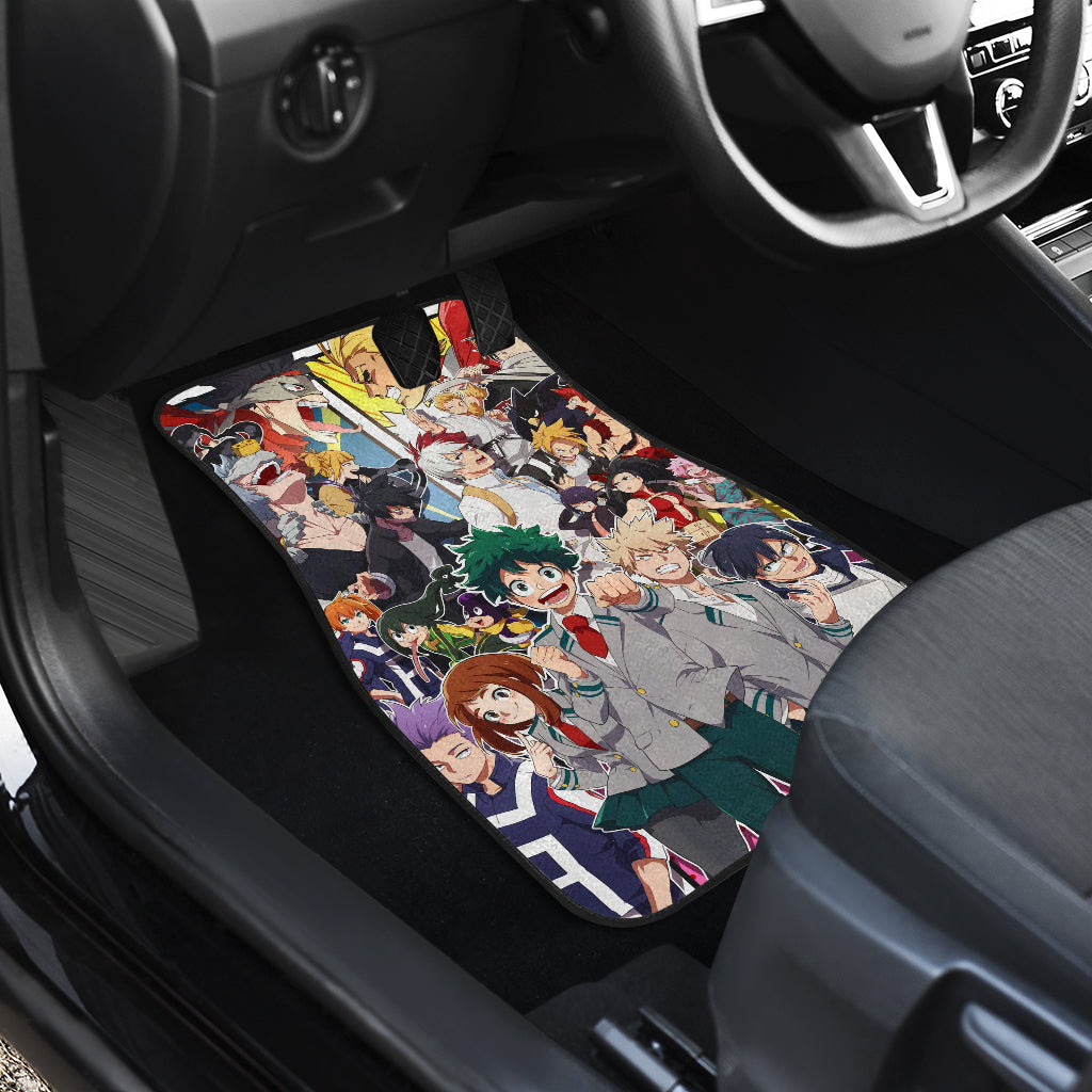My Hero Academia 14 Anime Car Floor Mats Custom Car Accessories Car Decor 2021