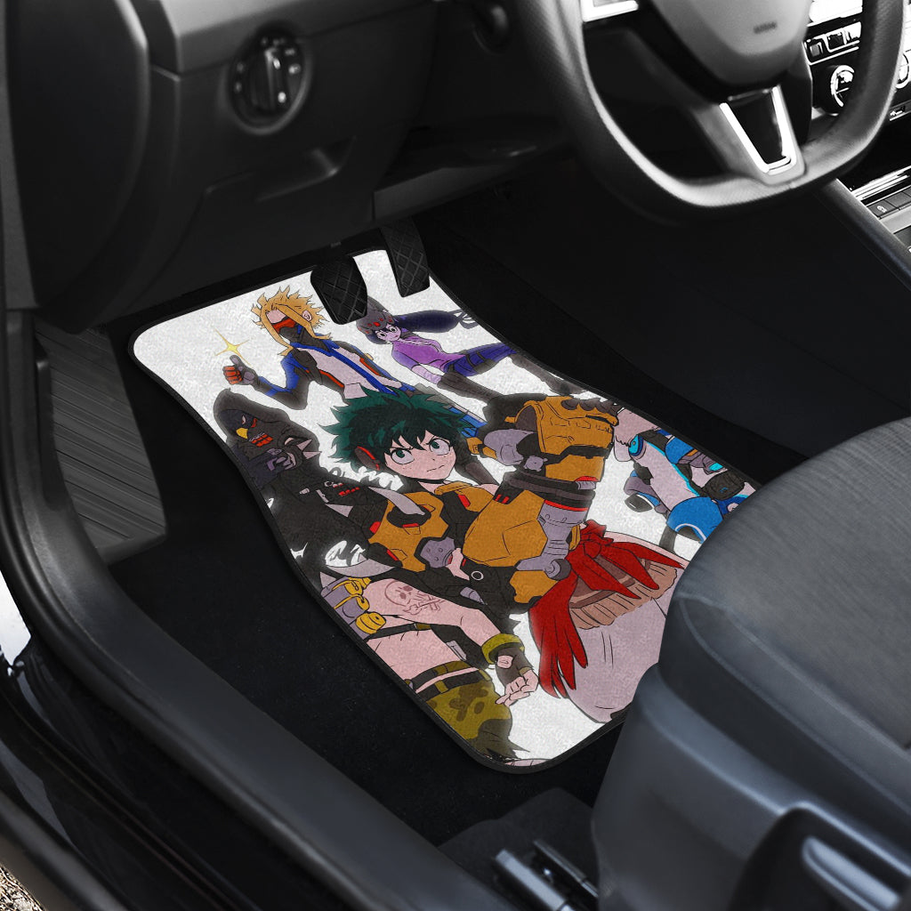 My Hero Academia 18 Anime Car Floor Mats Custom Car Accessories Car Decor 2021