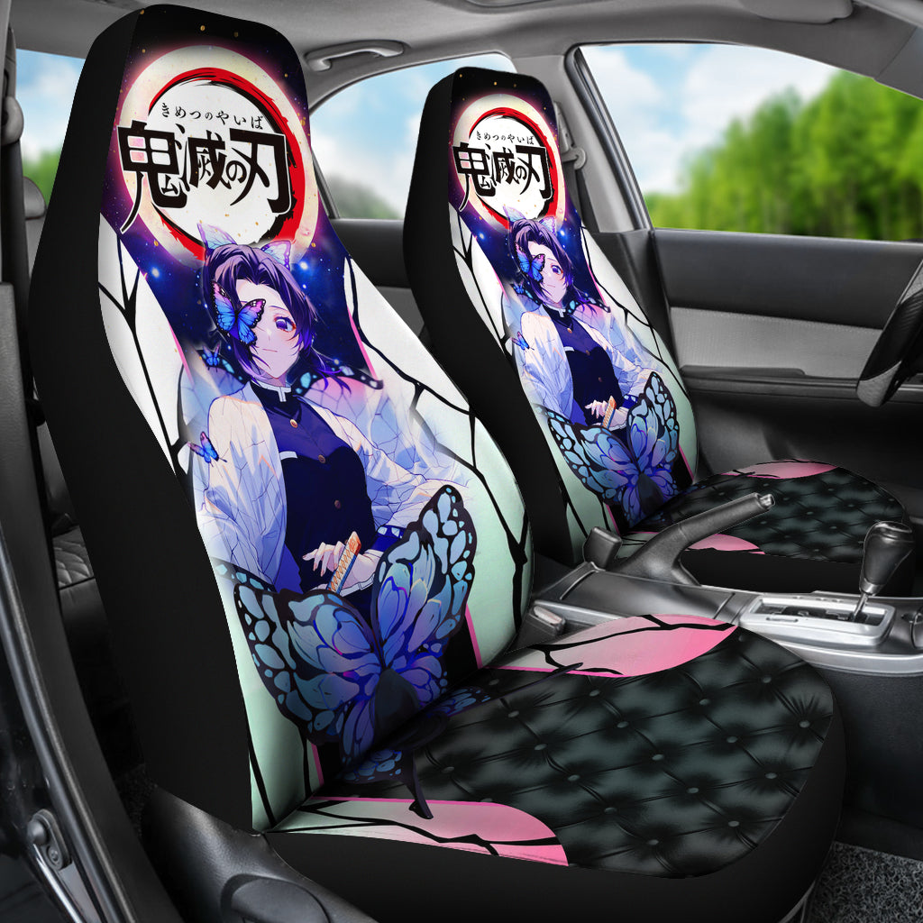 Shinobu Demon Slayer Season 2 Custom Car Seat Covers Car Accessories Anime Gift
