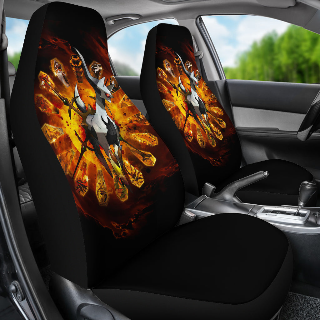 Pokemon Legends Arceus Premium Custom Car Seat Covers Car Accessories