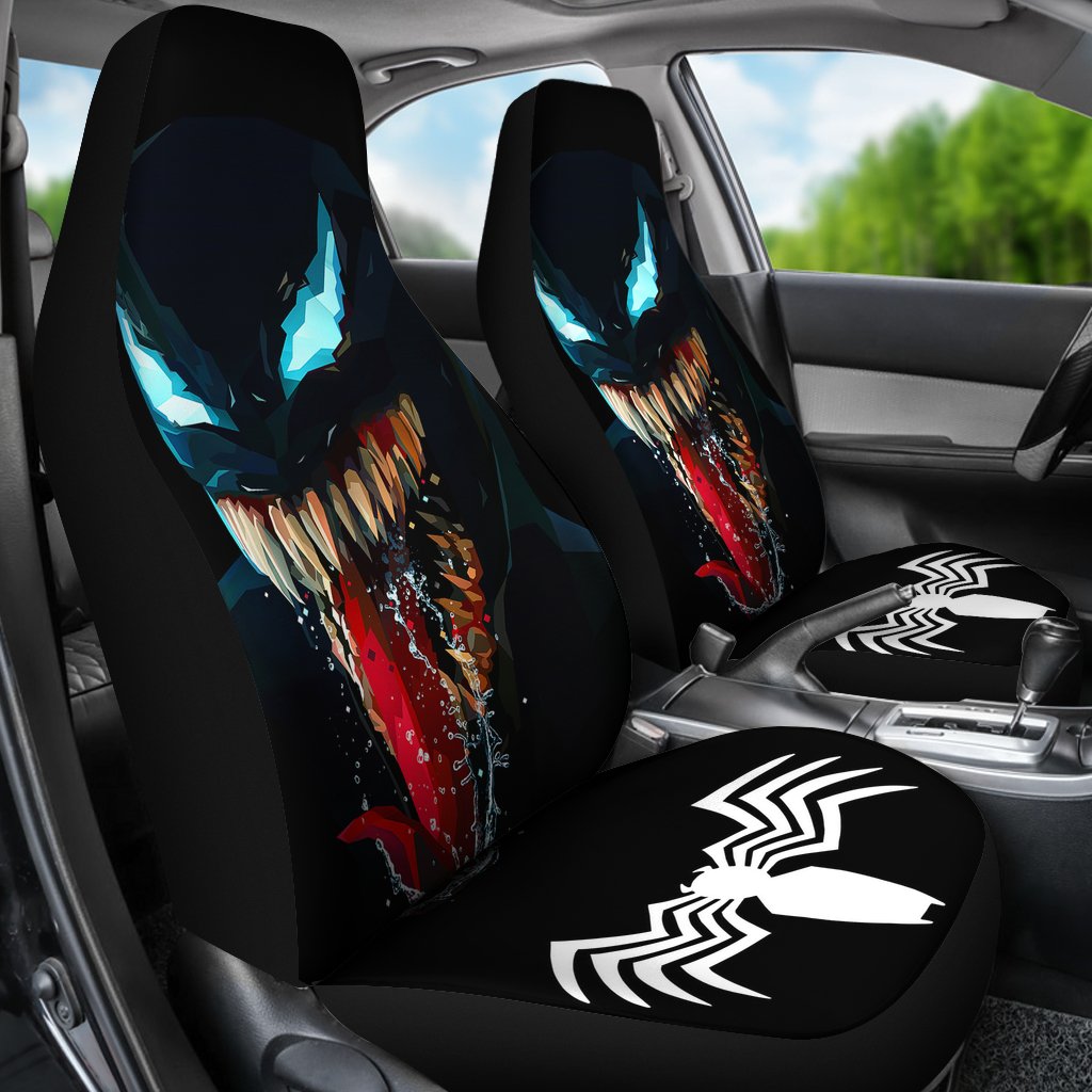 Venom 3D Funny Seat Covers