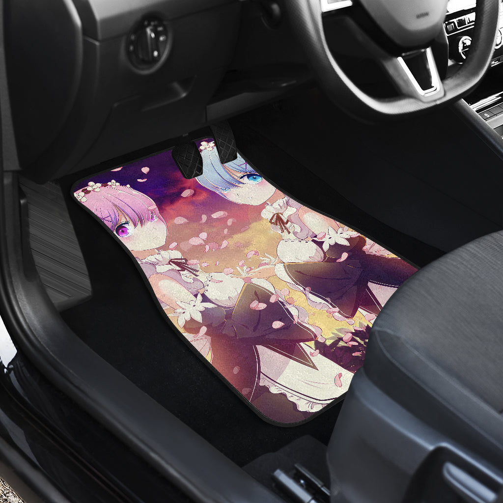 Re Zero 3 Anime Car Floor Mats Custom Car Accessories Car Decor 2022