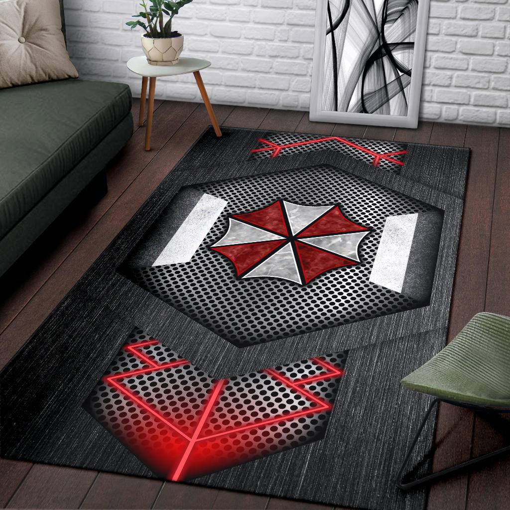 Resident Evil Umbrella Area Rug Carpet Room Decor