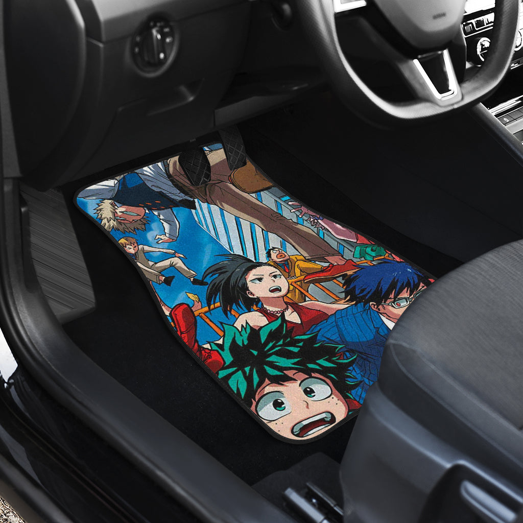 My Hero Academia 17 Anime Car Floor Mats Custom Car Accessories Car Decor 2021