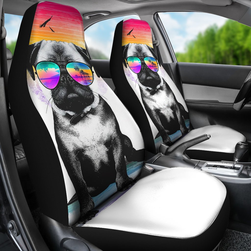 Summer Pug Seat Covers