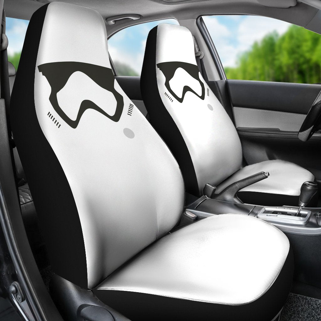 Stormstrooper Face Seat Covers