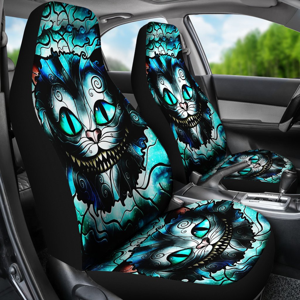Alice In Wonderland'S Cheshire Cat Seat Covers