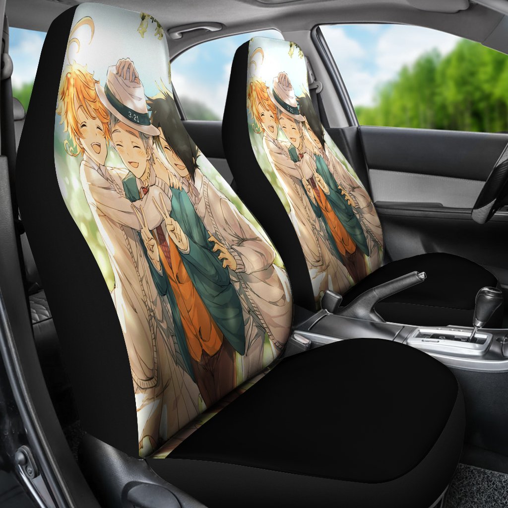 The Promised Neverland Friends Best Anime 2022 Seat Covers